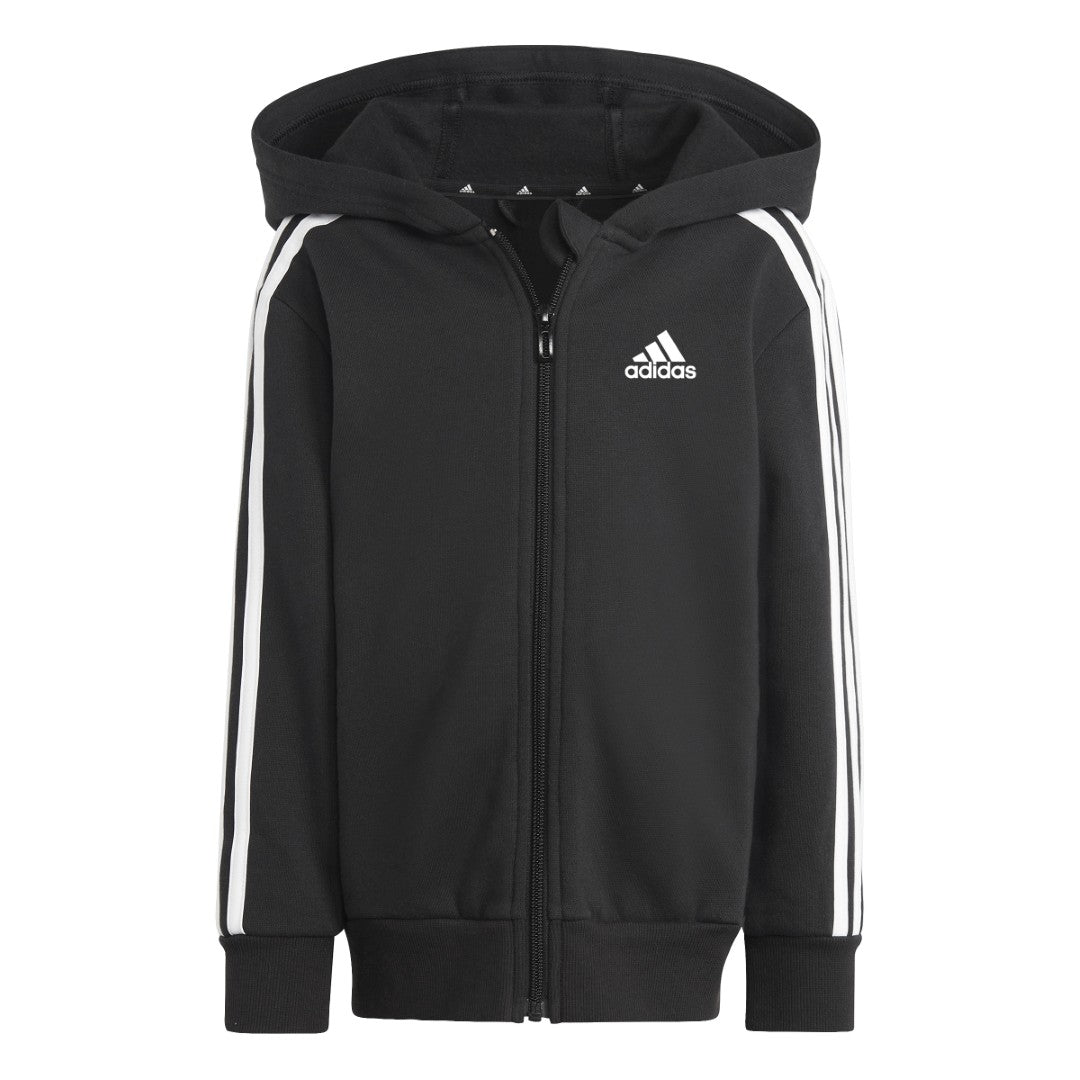 Essentials 3-Stripes Zip Hooded Jacket
