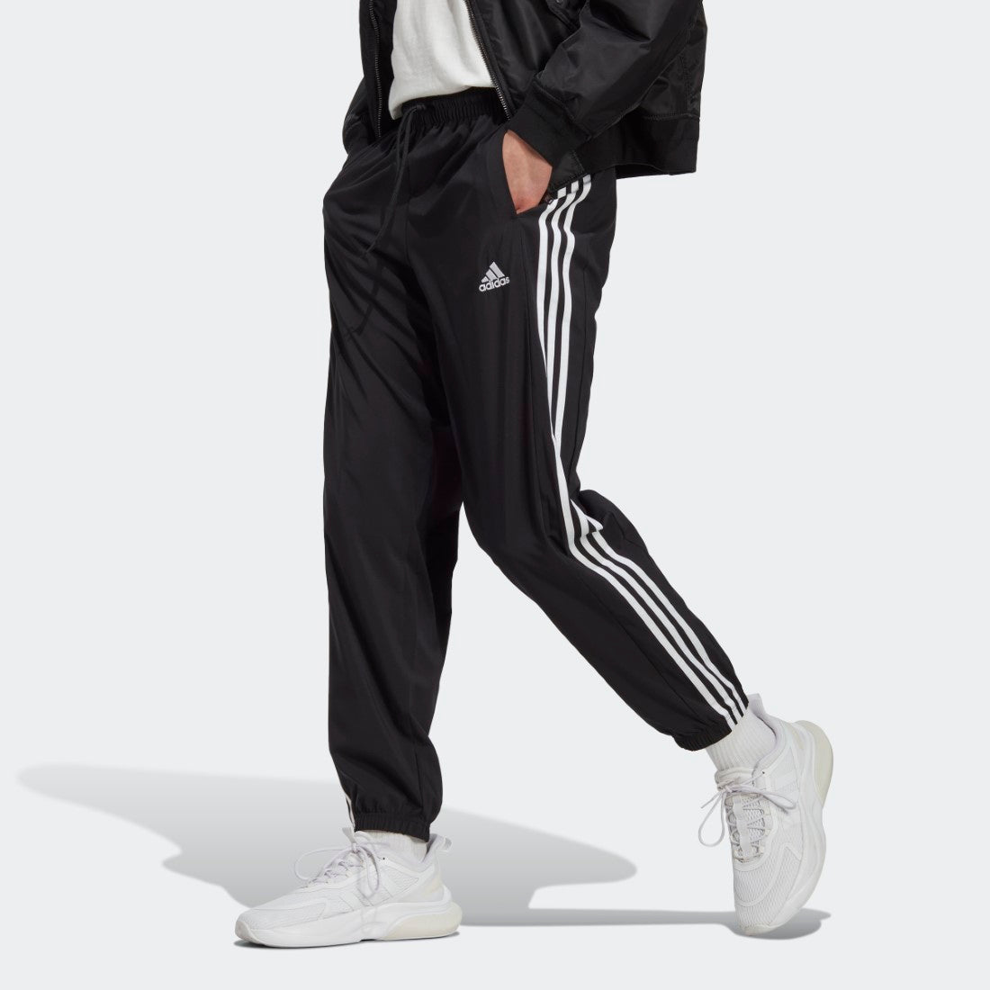 Aeroready Essentials Elastic Cuff Woven 3-Stripes Tracksuit Pants
