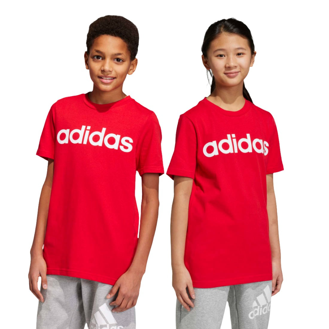 Essentials Linear Logo Cotton T-Shirt