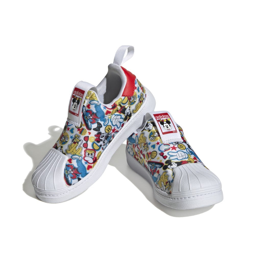 adidas gazelle silver green womens Toddlers adidas Originals Disney Minnie Mouse Adifom Superstar 360 Shoes Better Scarlet / Cloud White main image 1
