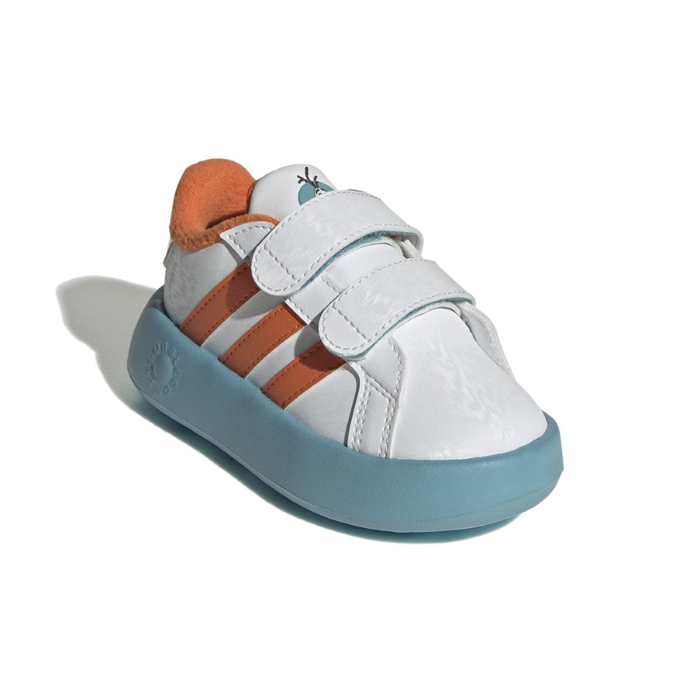 adidas Disney Olaf Grand Court Kid's Lifestyle Shoes White/Blue