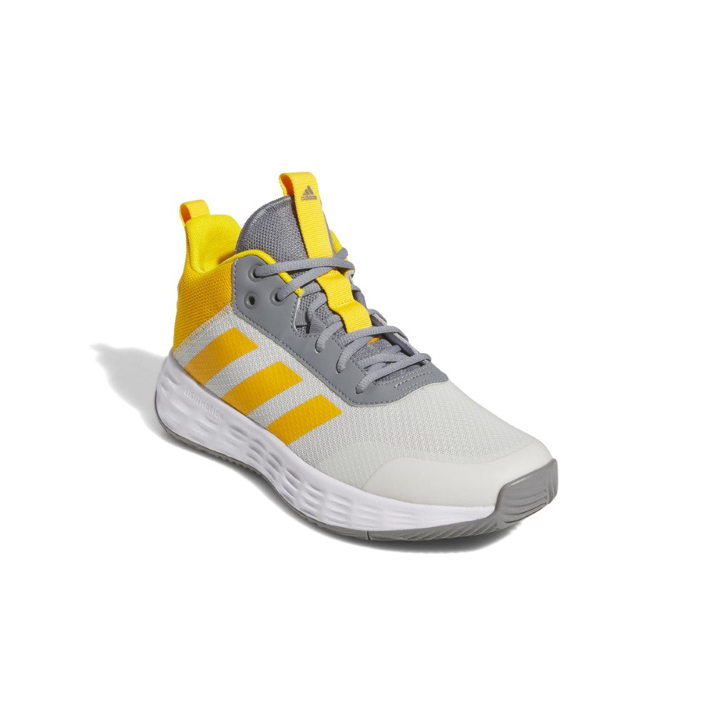 Adidas Ownthegame Men's Basketball Shoes Grey/Yellow