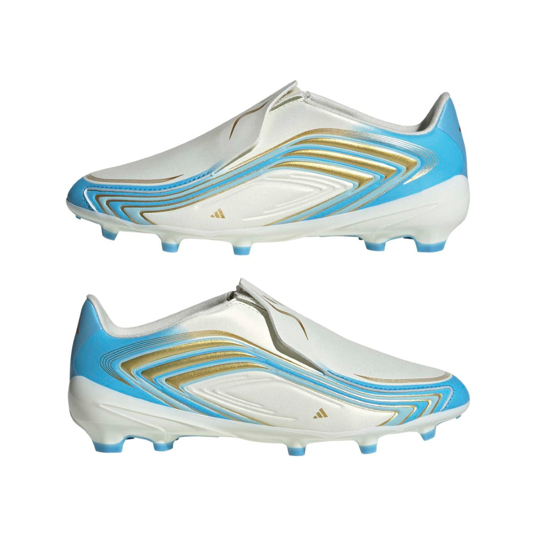 F50 Messi League Laceless Firm Ground Football Boots