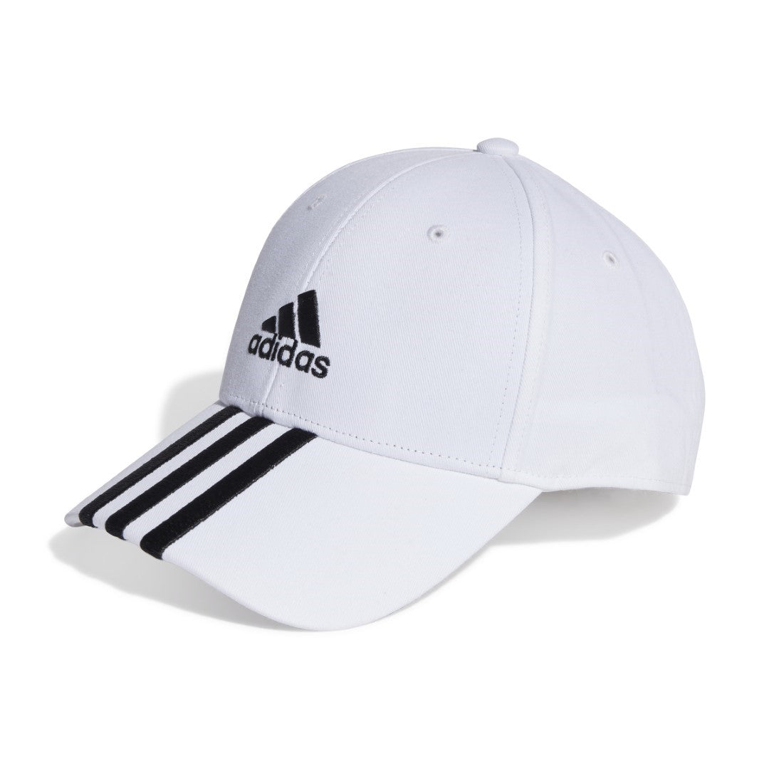 3-Stripes Cotton Twill Baseball Cap