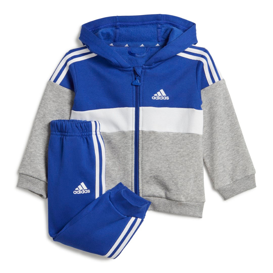 Tiberio 3-Stripes Colorblock Fleece Track Suit