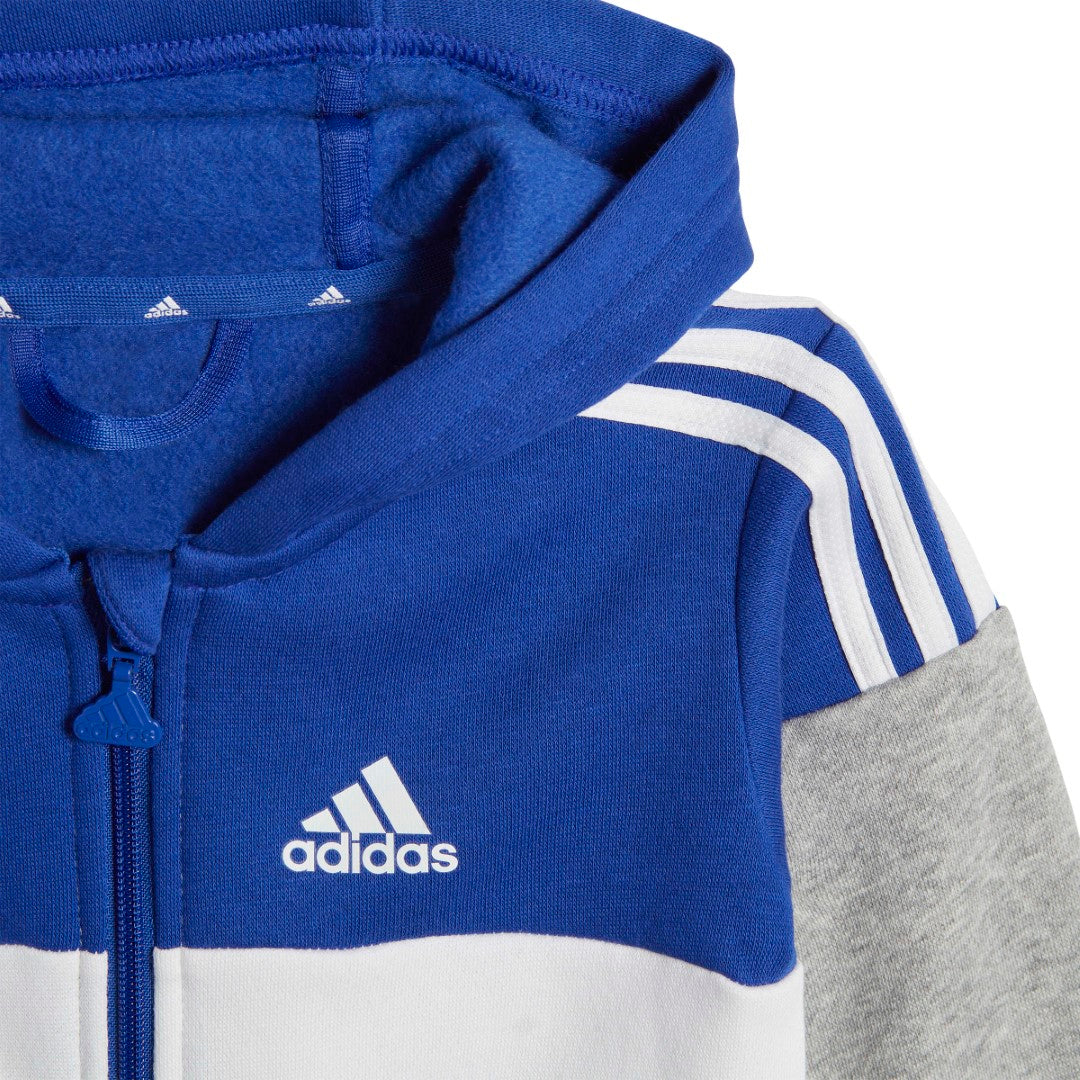 Tiberio 3-Stripes Colorblock Fleece Track Suit