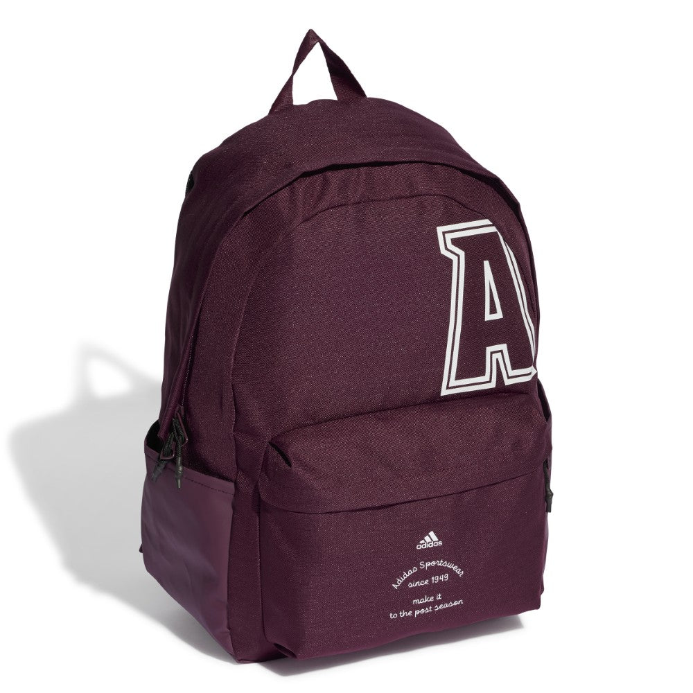 Classic Brand Love Initial Print Backpack