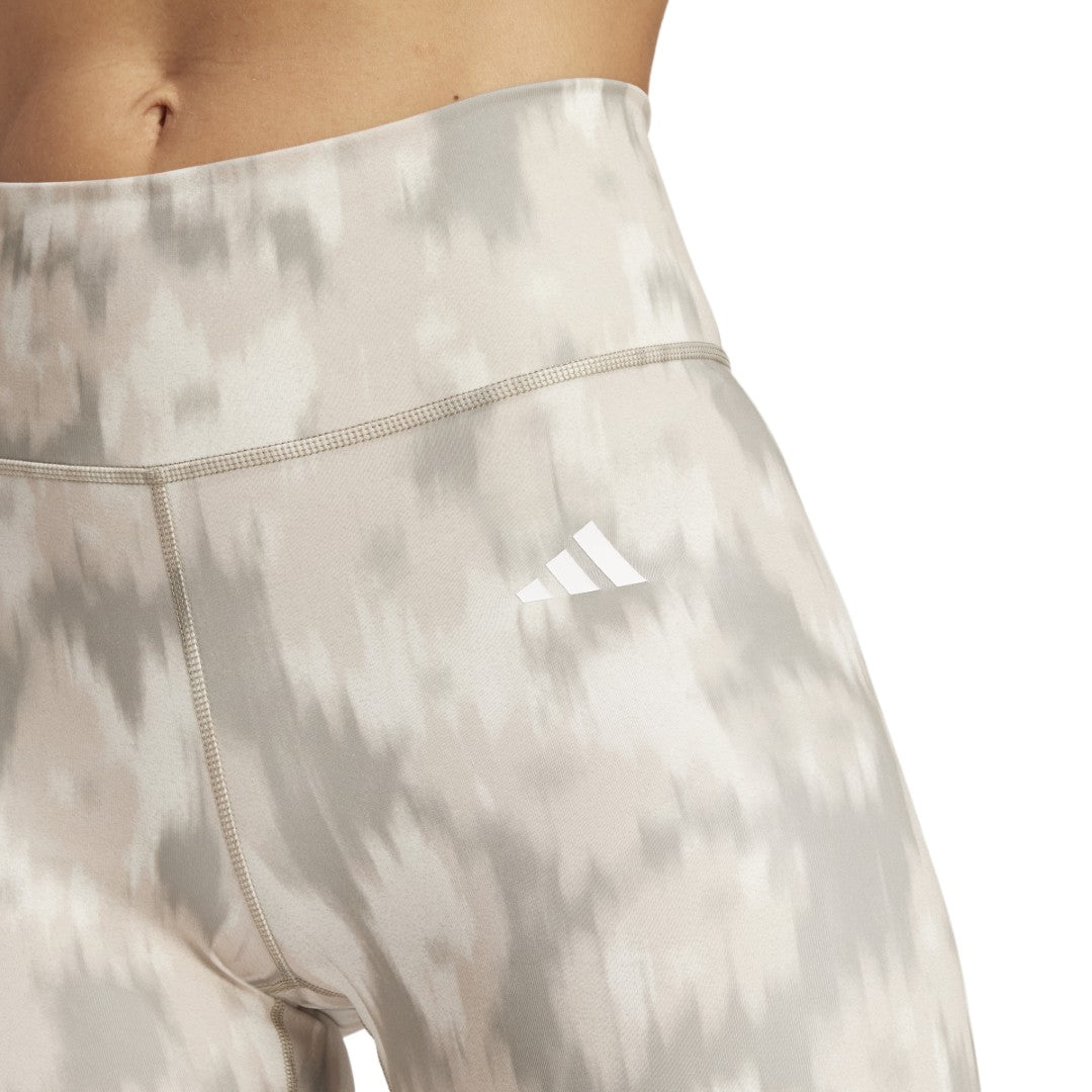 Optime Essentials Allover Print Flower Tie-Dye Leggings