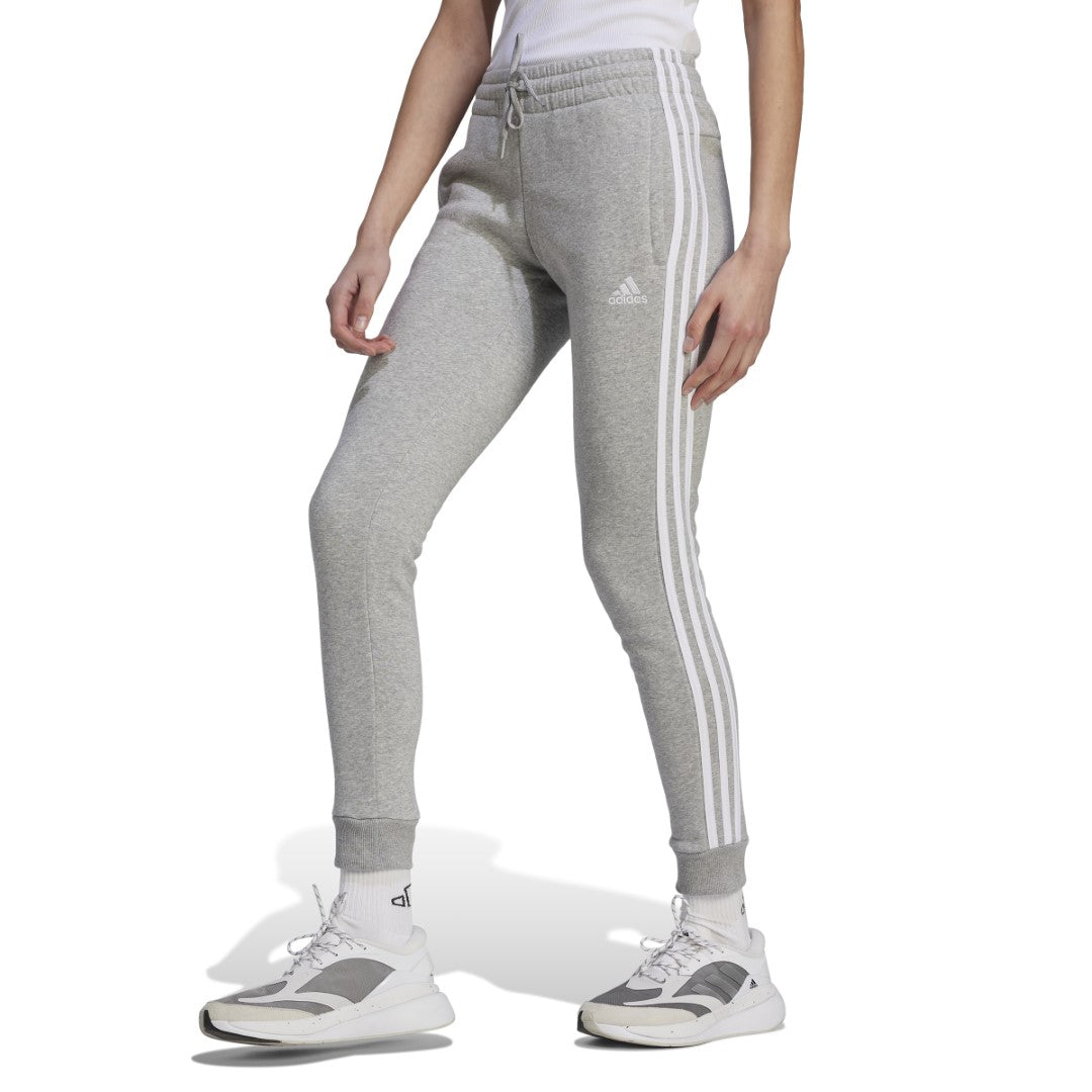 Essentials 3-Stripes Fleece Joggers
