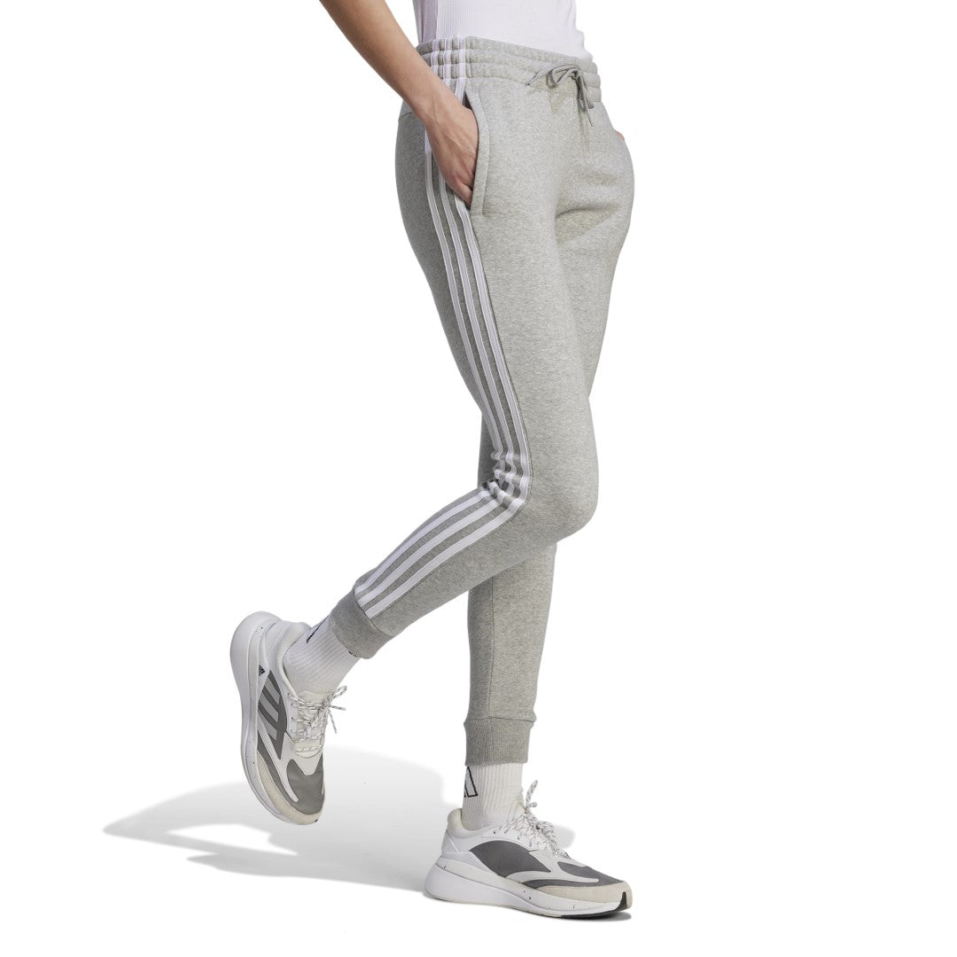 Essentials 3-Stripes Fleece Joggers