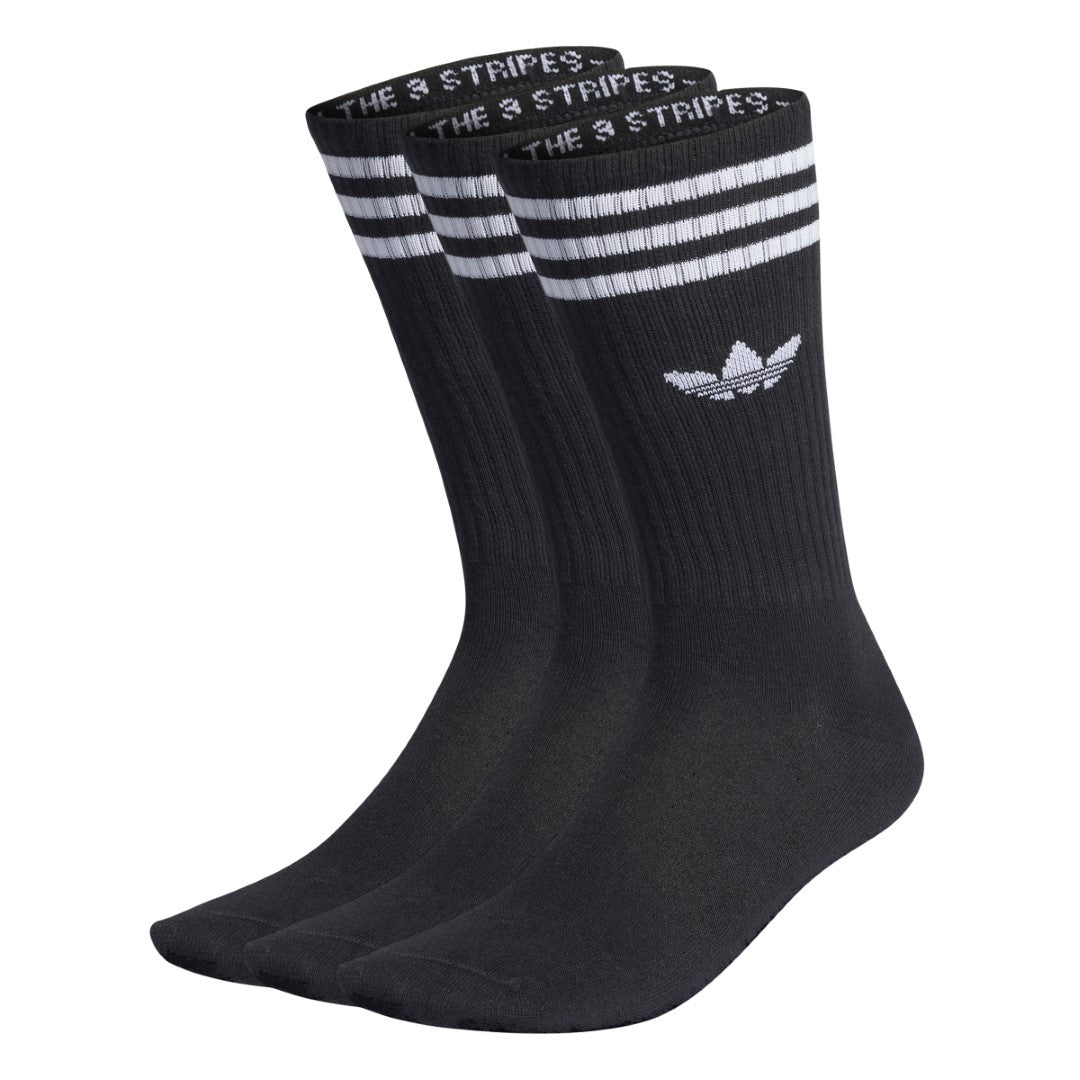 Solid Crew Socks 3 Pairs