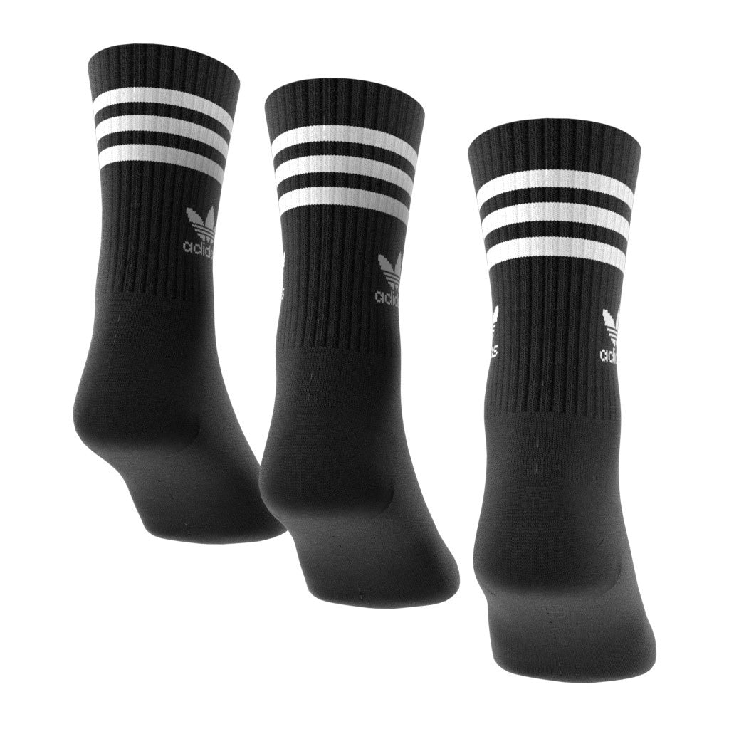 Mid Cut Crew Socks 3 Pairs