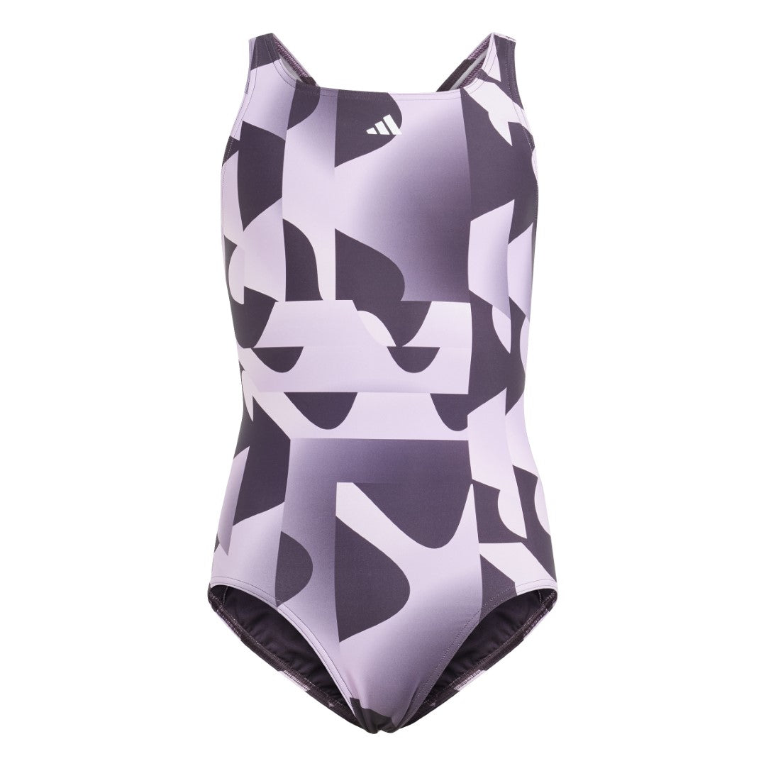 Performance 3-Stripes Graphic Swimsuit