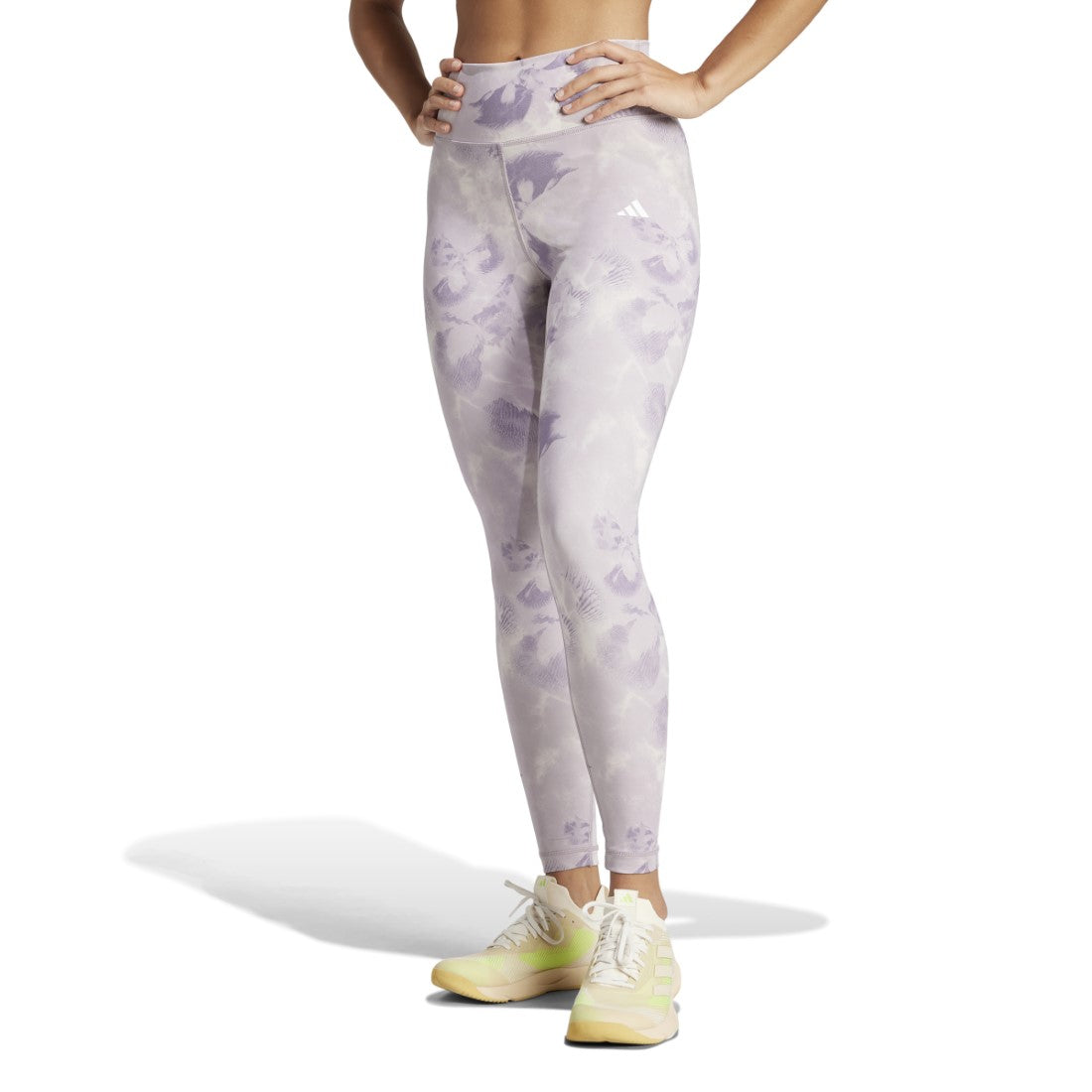 Train Essentials AOP Flower Tie-Dye Leggings