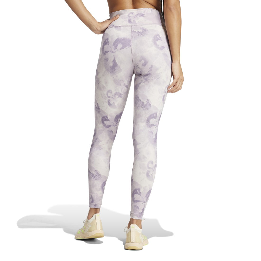 Train Essentials AOP Flower Tie-Dye Leggings