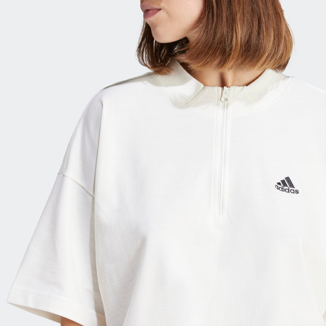 Sportswear Resort Graphic Crop Half-Zip T-Shirt