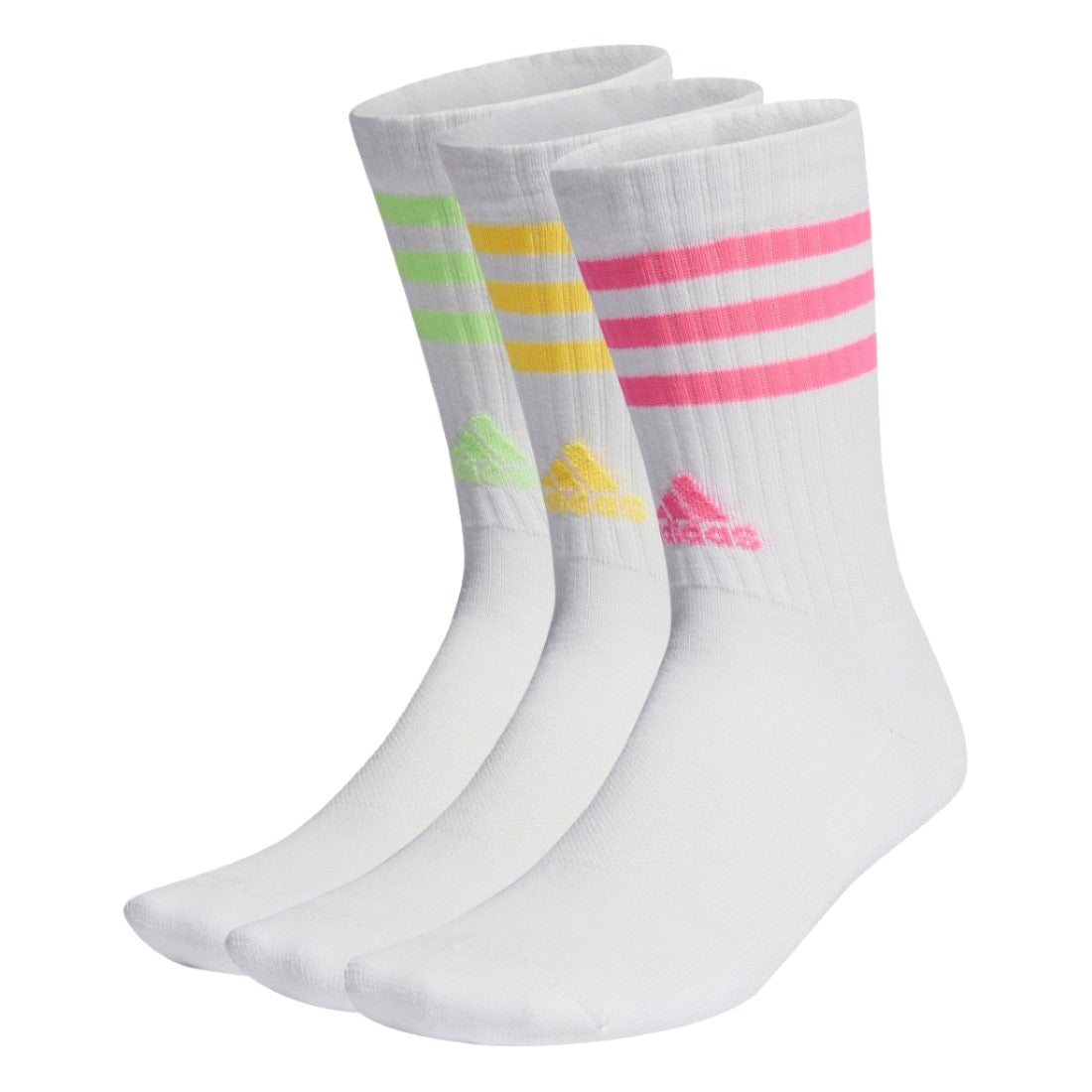 3-Stripes Cushioned Crew Socks 3 Pairs