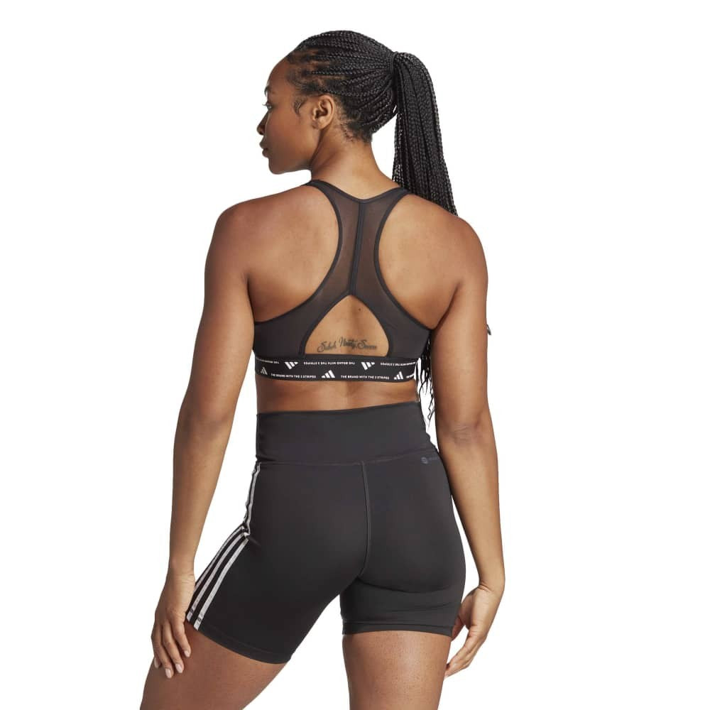 Powerimpact Train Medium-Support 3-Stripes Bra
