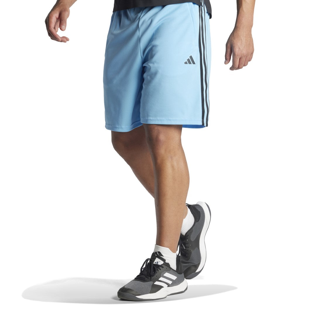 Train Essentials Piqué 3-Stripes Training Shorts