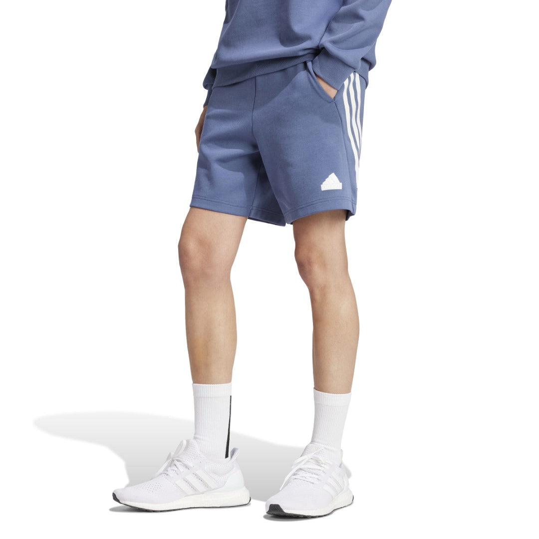 Adidas Future Icons 3-Stripes Men's Shorts - Blue | Recycled