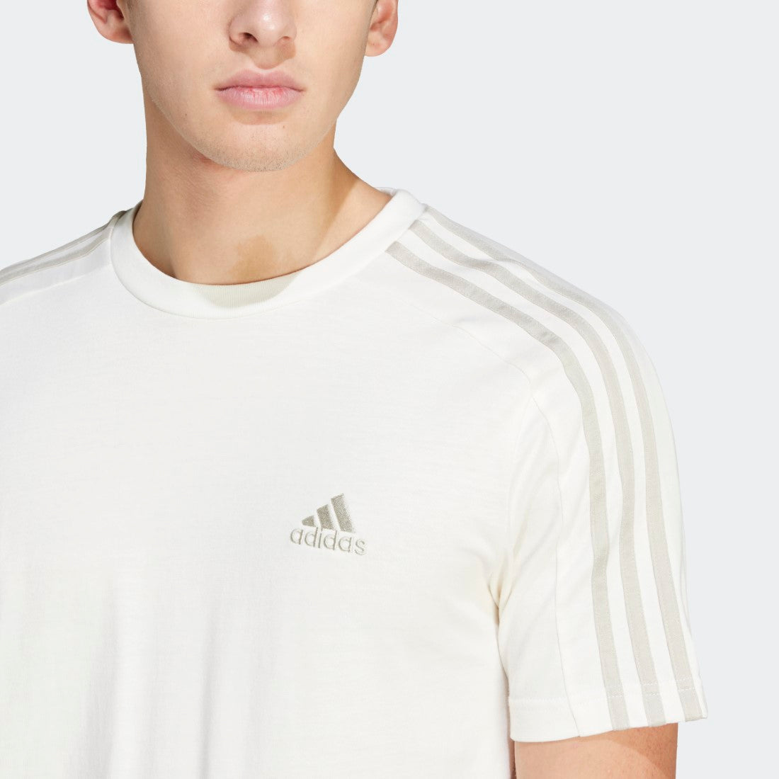 Essentials Single Jersey 3-Stripes T-Shirt