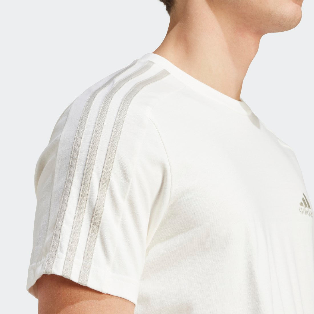 Essentials Single Jersey 3-Stripes T-Shirt