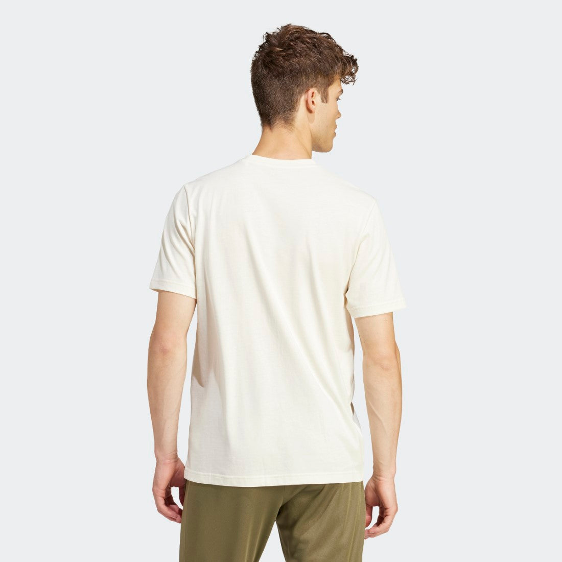 adidas Growth Badge Graphic Men's T-Shirt - All-Cotton Comfort