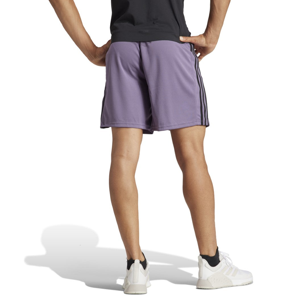 Train Essentials Piqué 3-Stripes Training Shorts