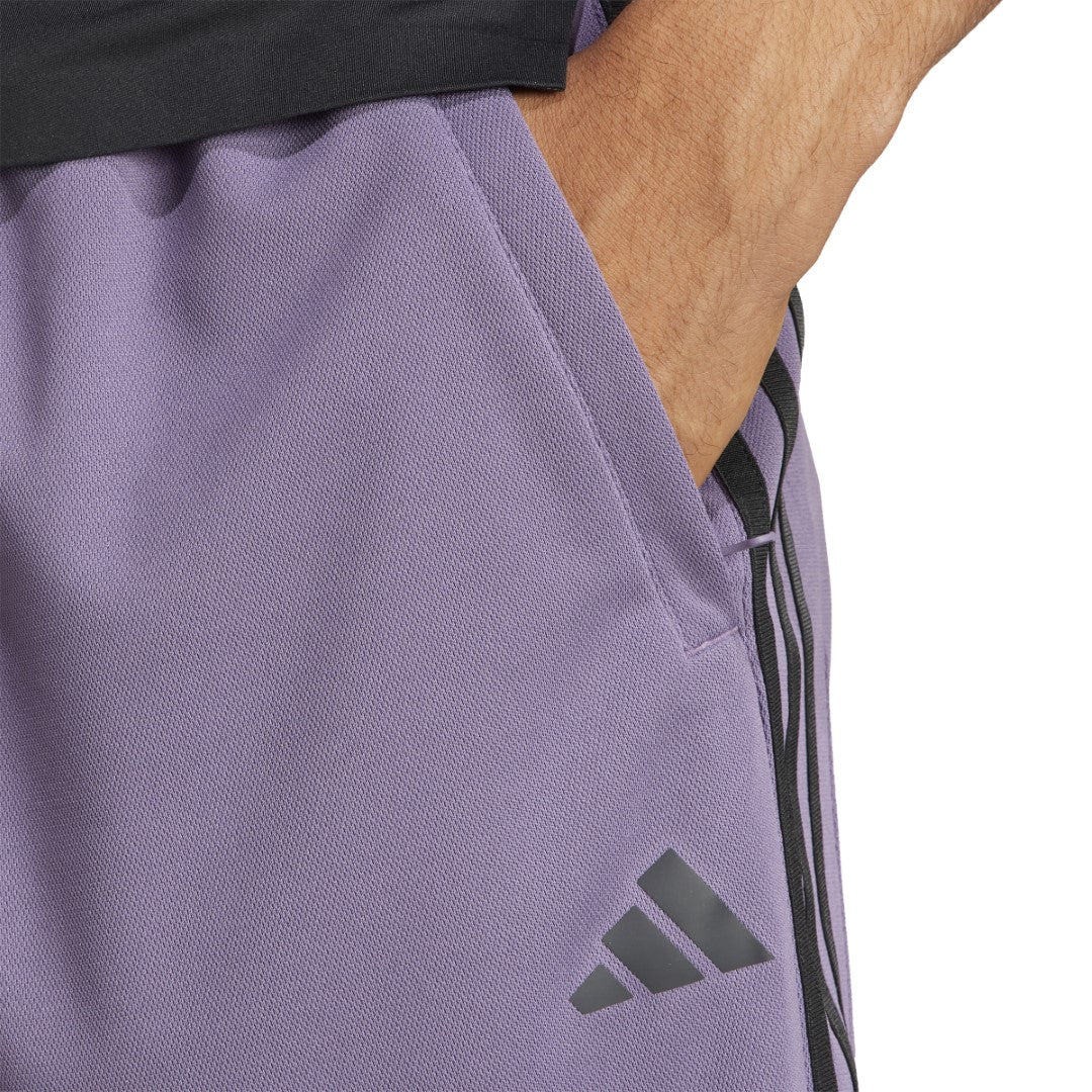 Train Essentials Piqué 3-Stripes Training Shorts
