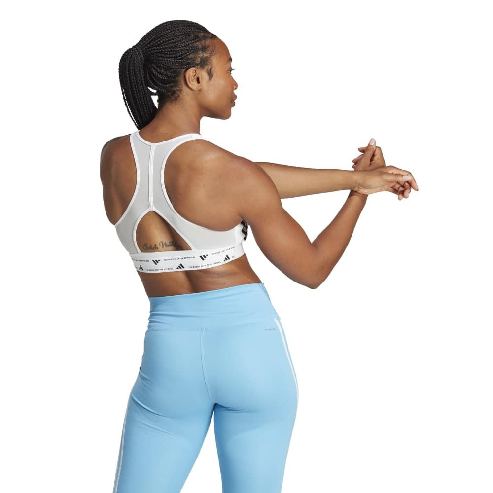 Powerimpact Train Medium-Support 3-Stripes Bra