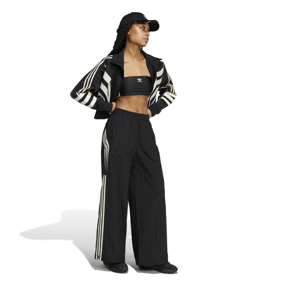 Atlanta Cut Line Loose Nylon Track Top