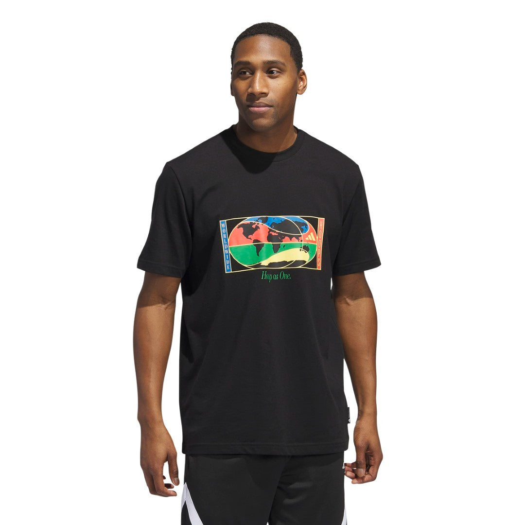 Worldwide Hoops Global Graphic Basketball T-Shirt