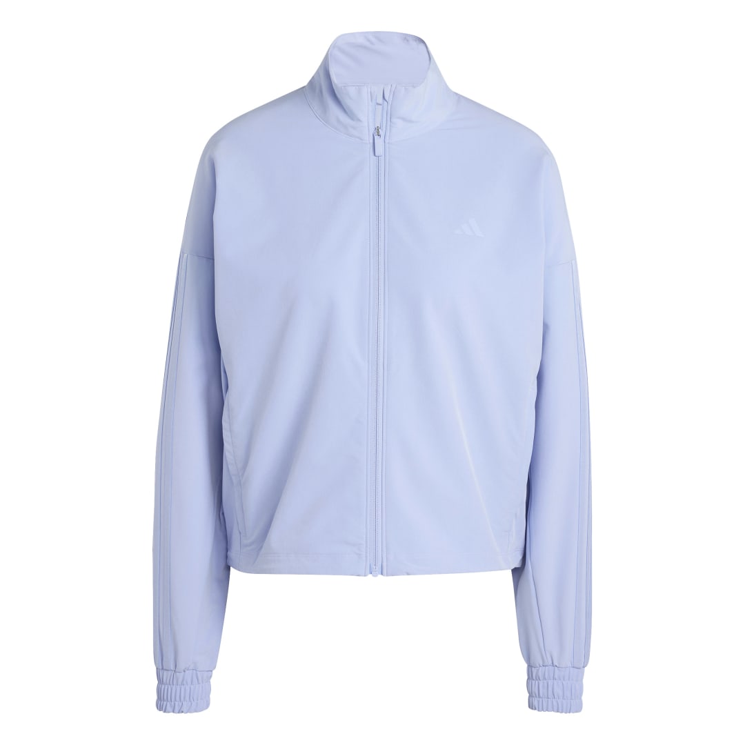 adidas Pacer All Gym Tonal 3-Stripes Woven Jacket -Purple