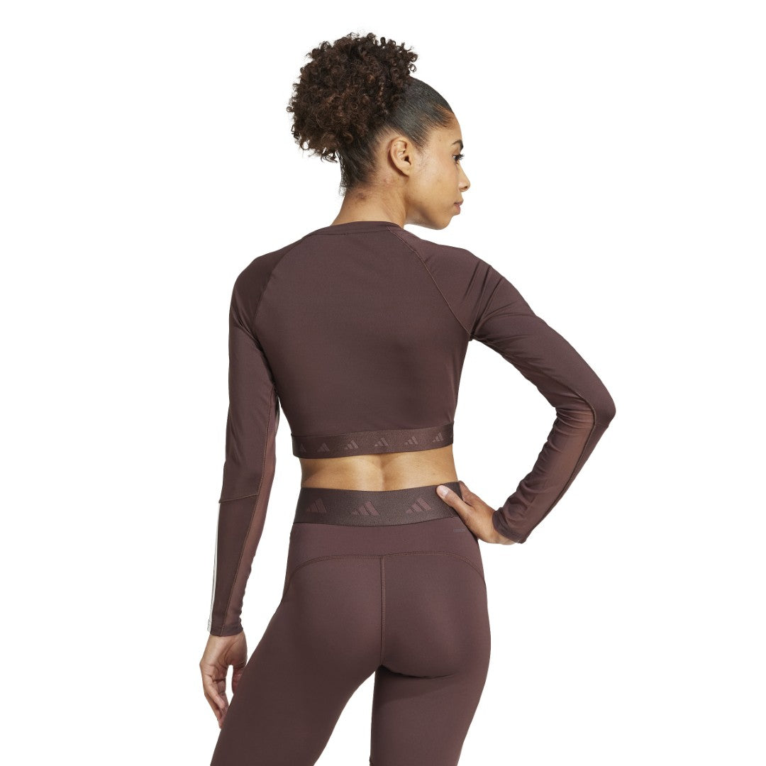 Hyperglam Training Cropped Long Sleeve T-shirt