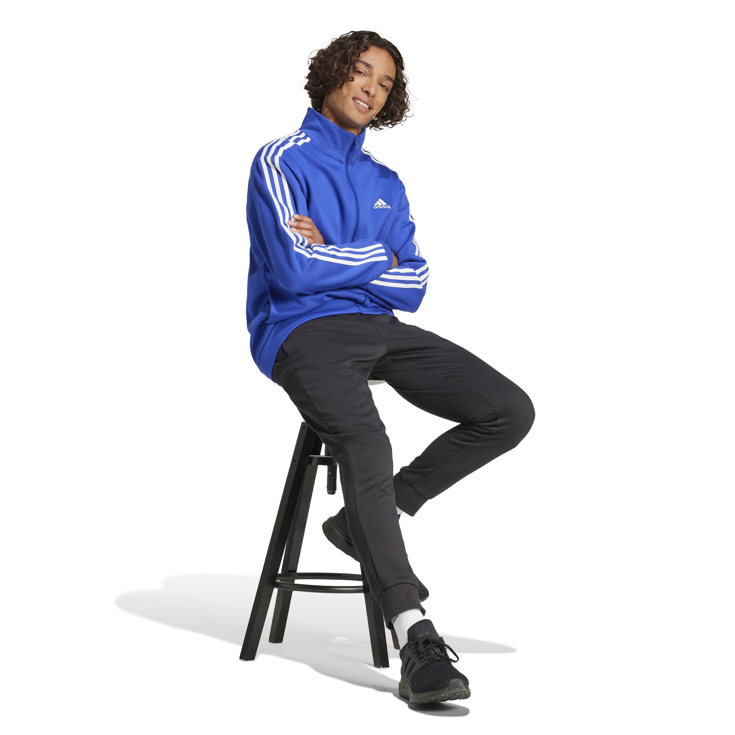 Basic 3-Stripes Fleece Track Suit