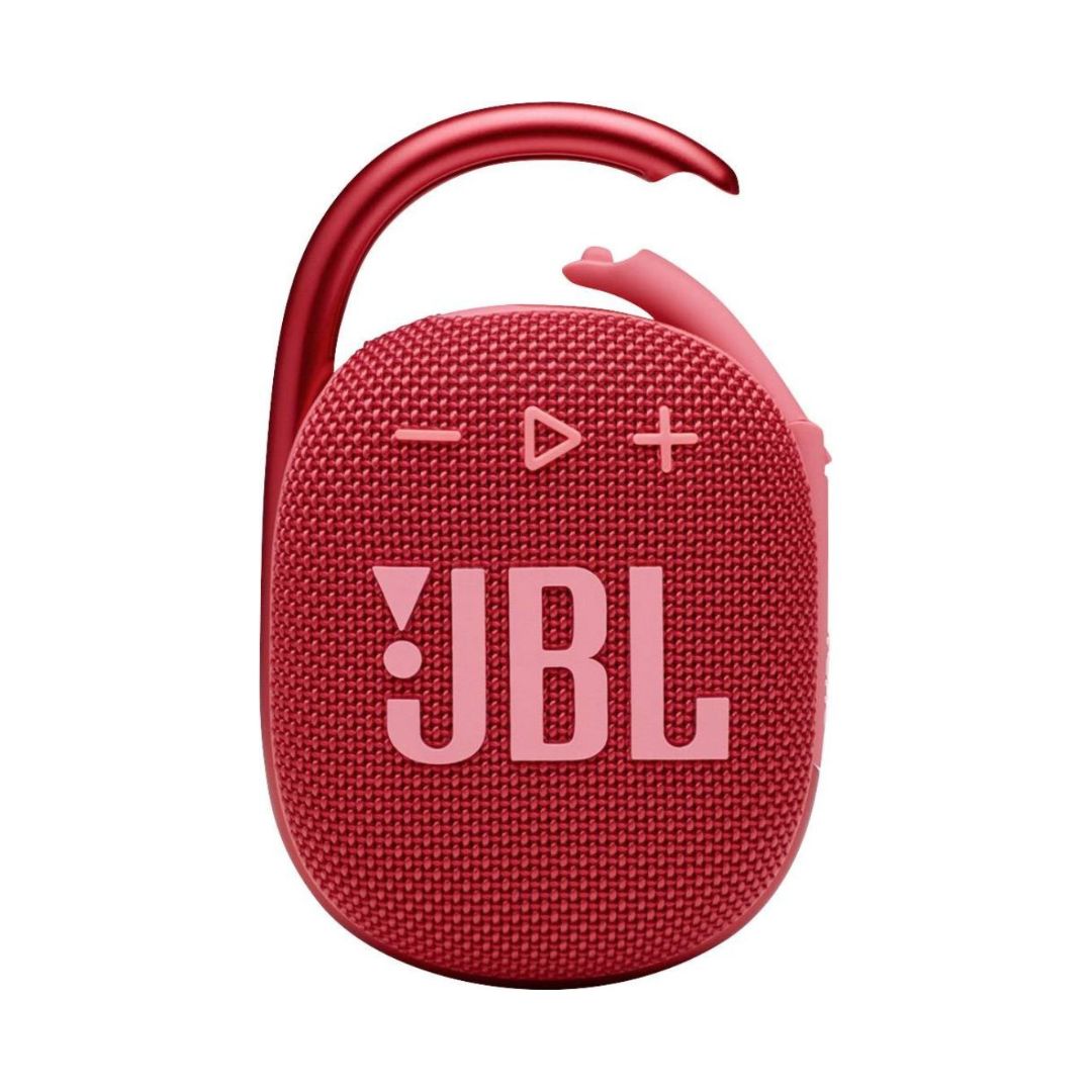 JBL Clip 4 Portable Bluetooth Speaker Red