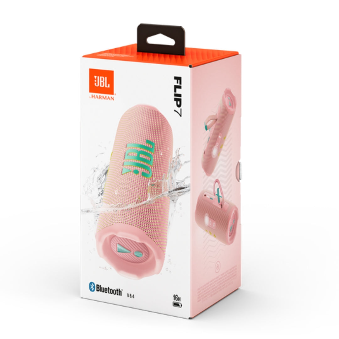 JBL Flip 7 | Portable Waterproof And Drop-Proof Speaker - Pink