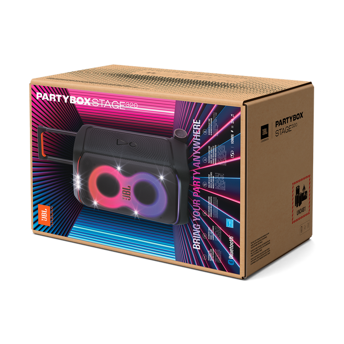 JBL PartyBox Stage 320 Portable Bluetooth Party Speaker