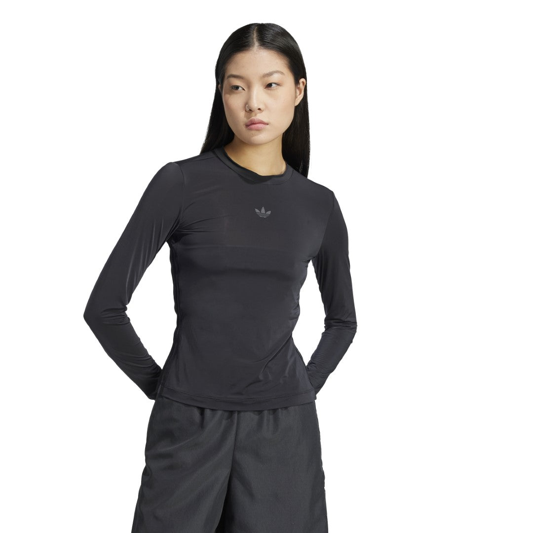 Adicolor Sheer 3-Stripes Long Sleeve Long-Sleeve T-shirt