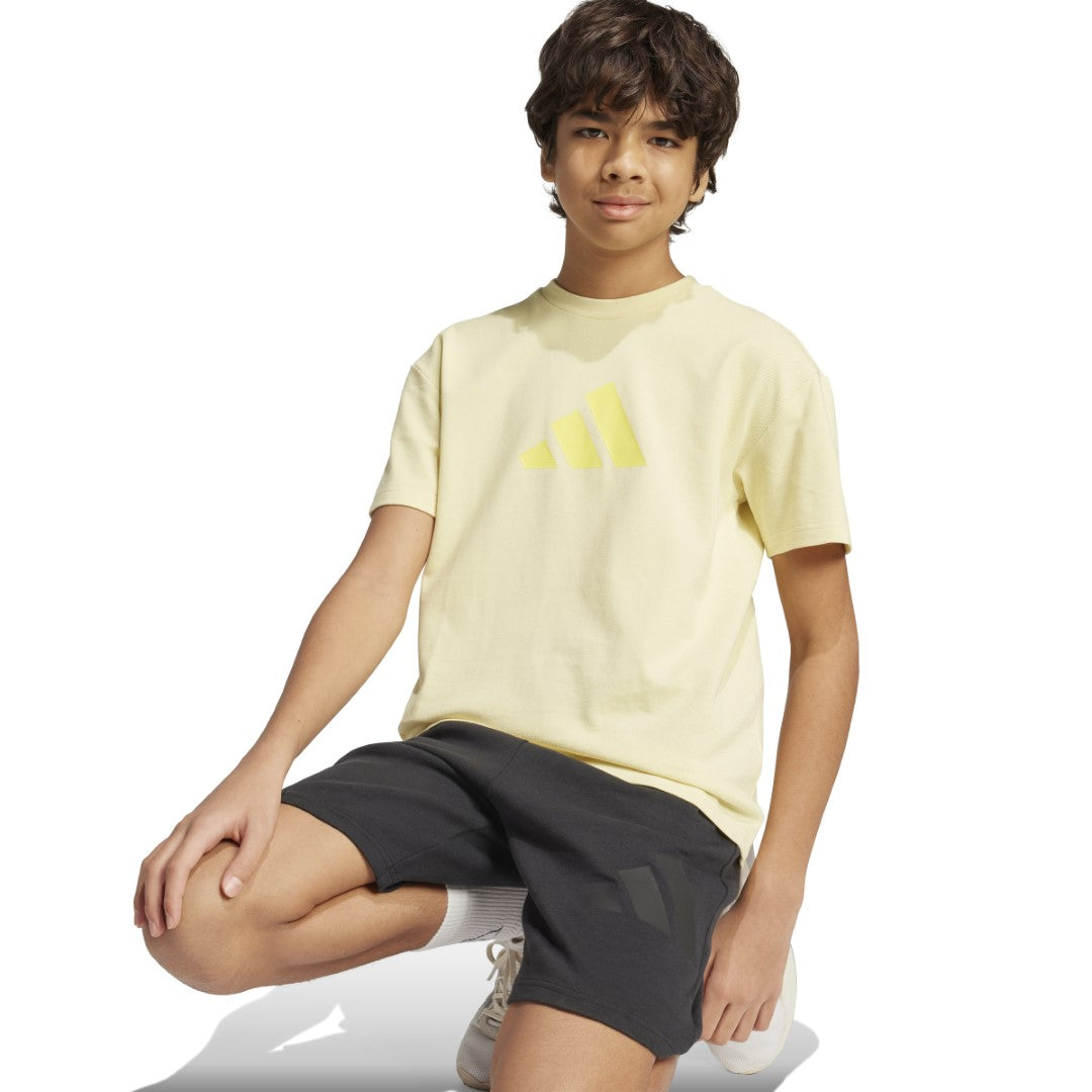 adidas Future Icons Logo T-Shirt Kids Kids Yellow