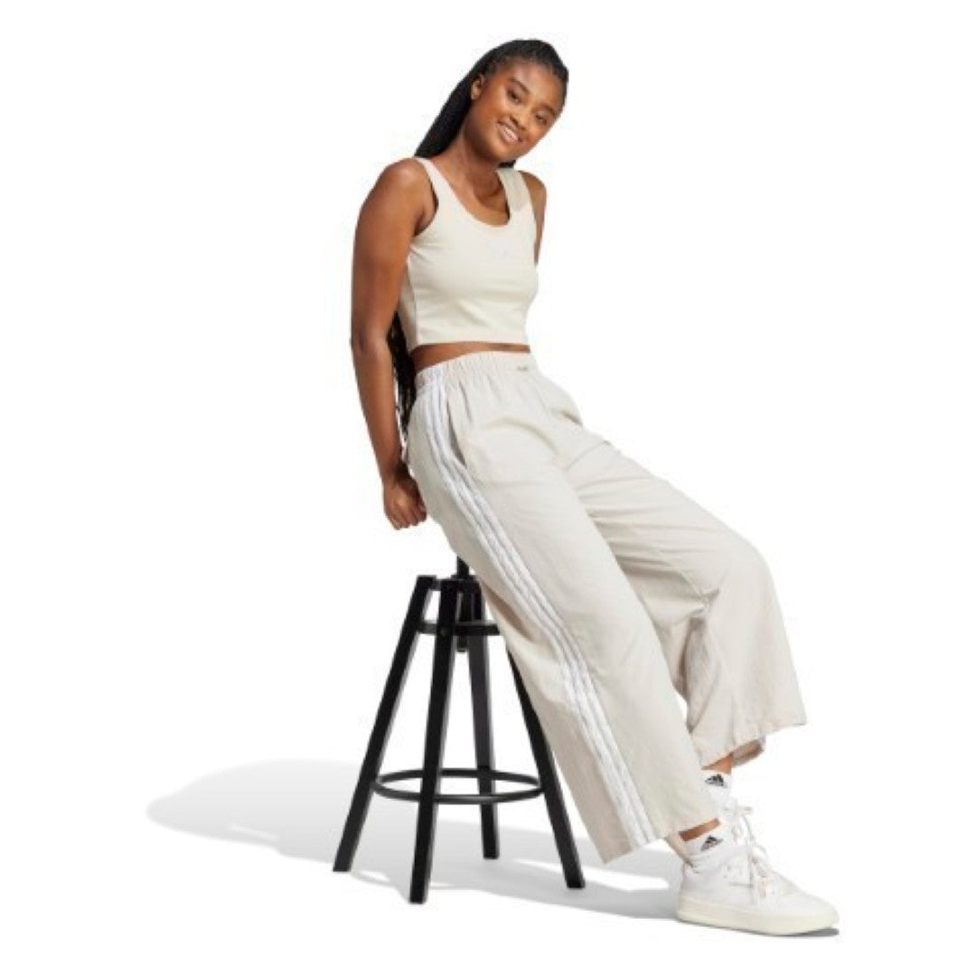بنطلون باراشوت ووفن Essentials 3-Stripes للاستخدام اليومي