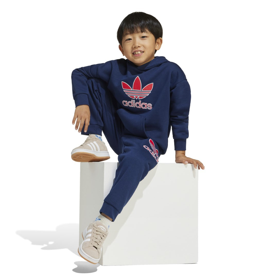 طقم هودي بيج لوجو  