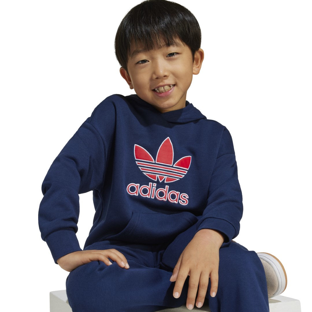 طقم هودي بيج لوجو  