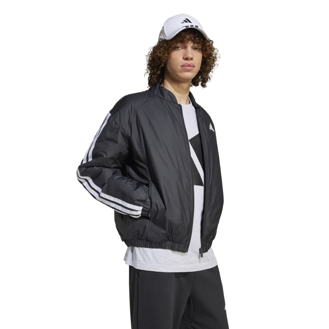 Essentials 3-Stripes Insulated Bomber Jacket