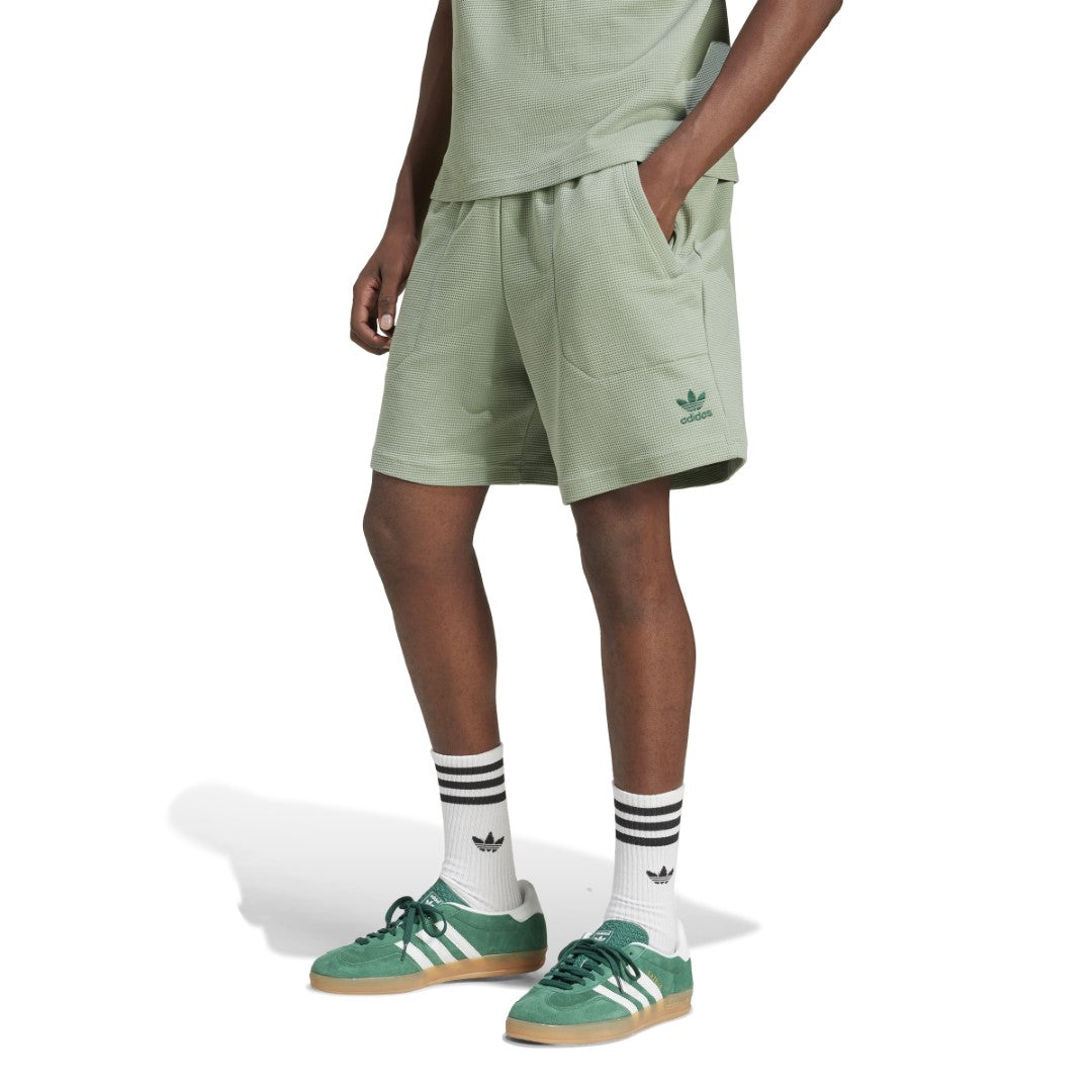 Essentials Trefoil Waffle Shorts