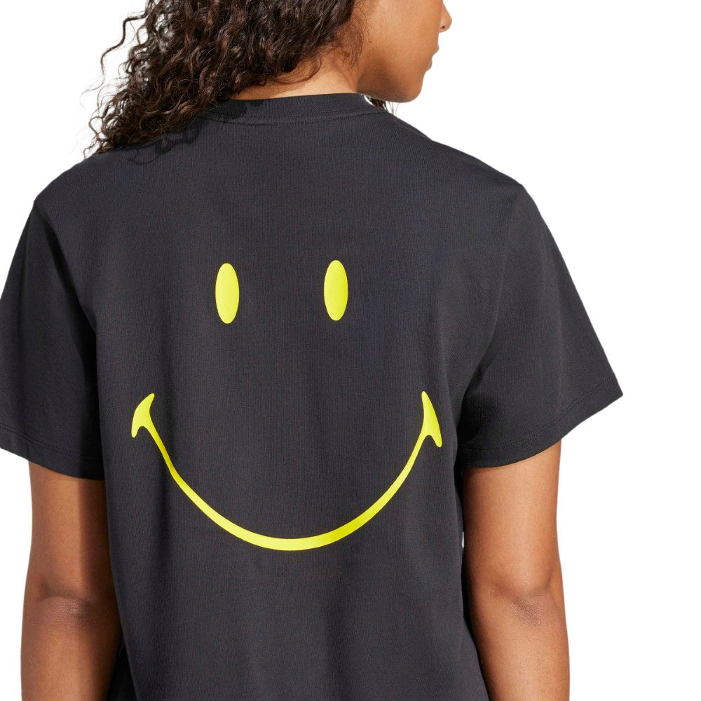 تيشيرت 3-سترايبس واسع سمايلي  