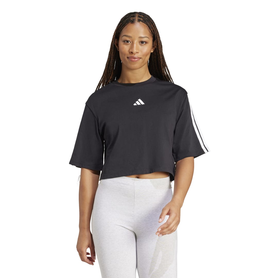 Essentials 3-Stripes Cotton Loose T-shirt