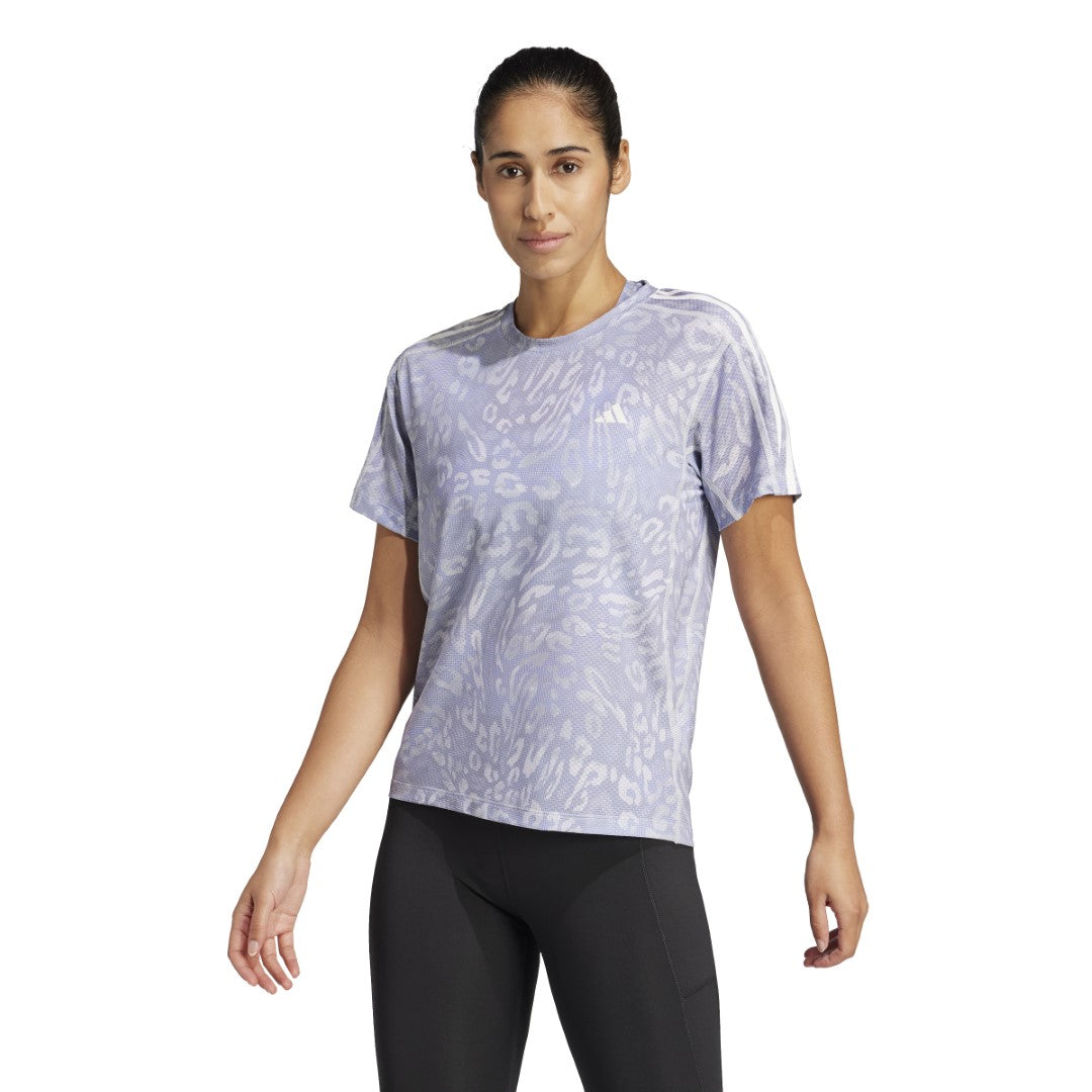 Own the Run CLIMACOOL 3-Stripes T-Shirt