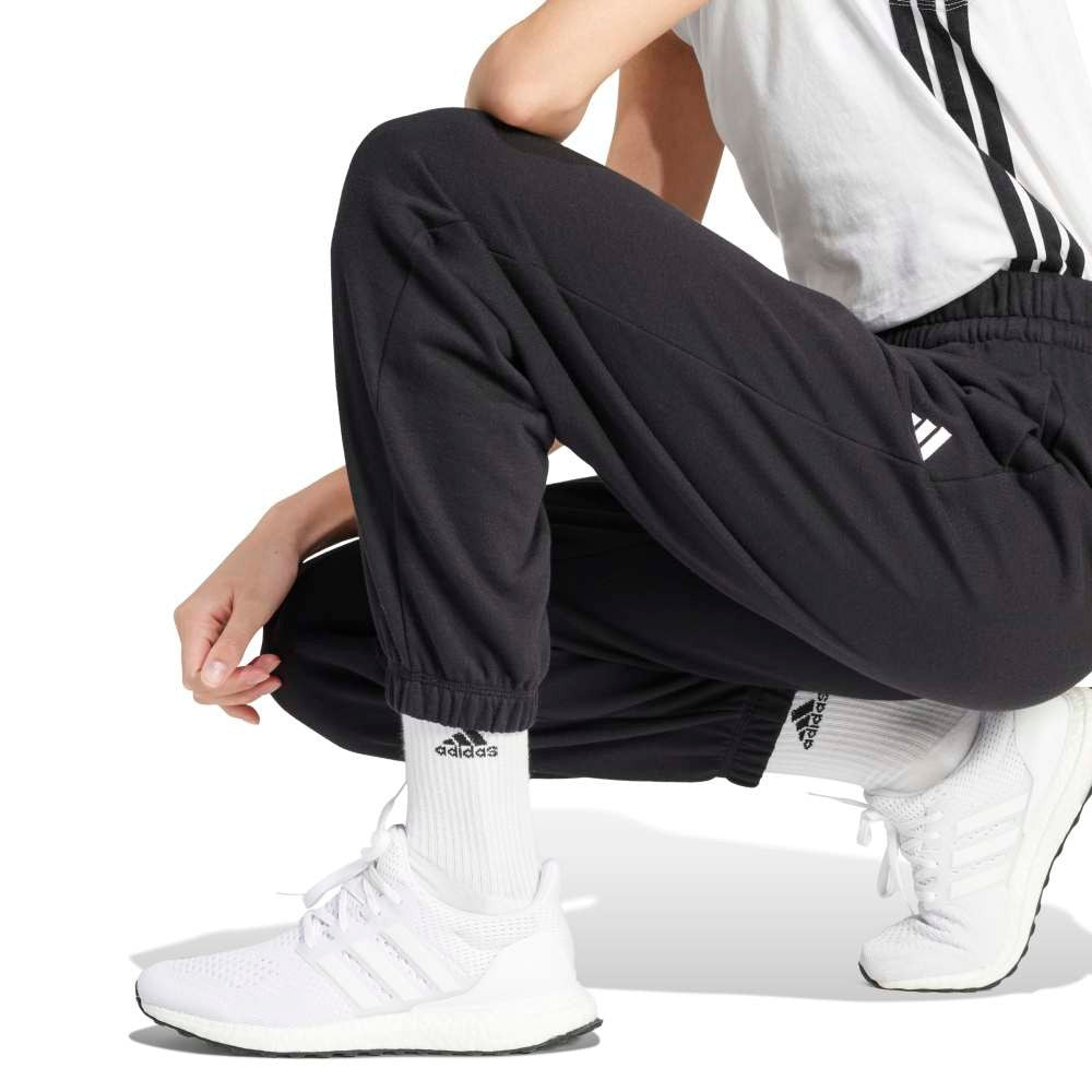 بنطال رياضي Essentials Small Logo French Terry Cuffed