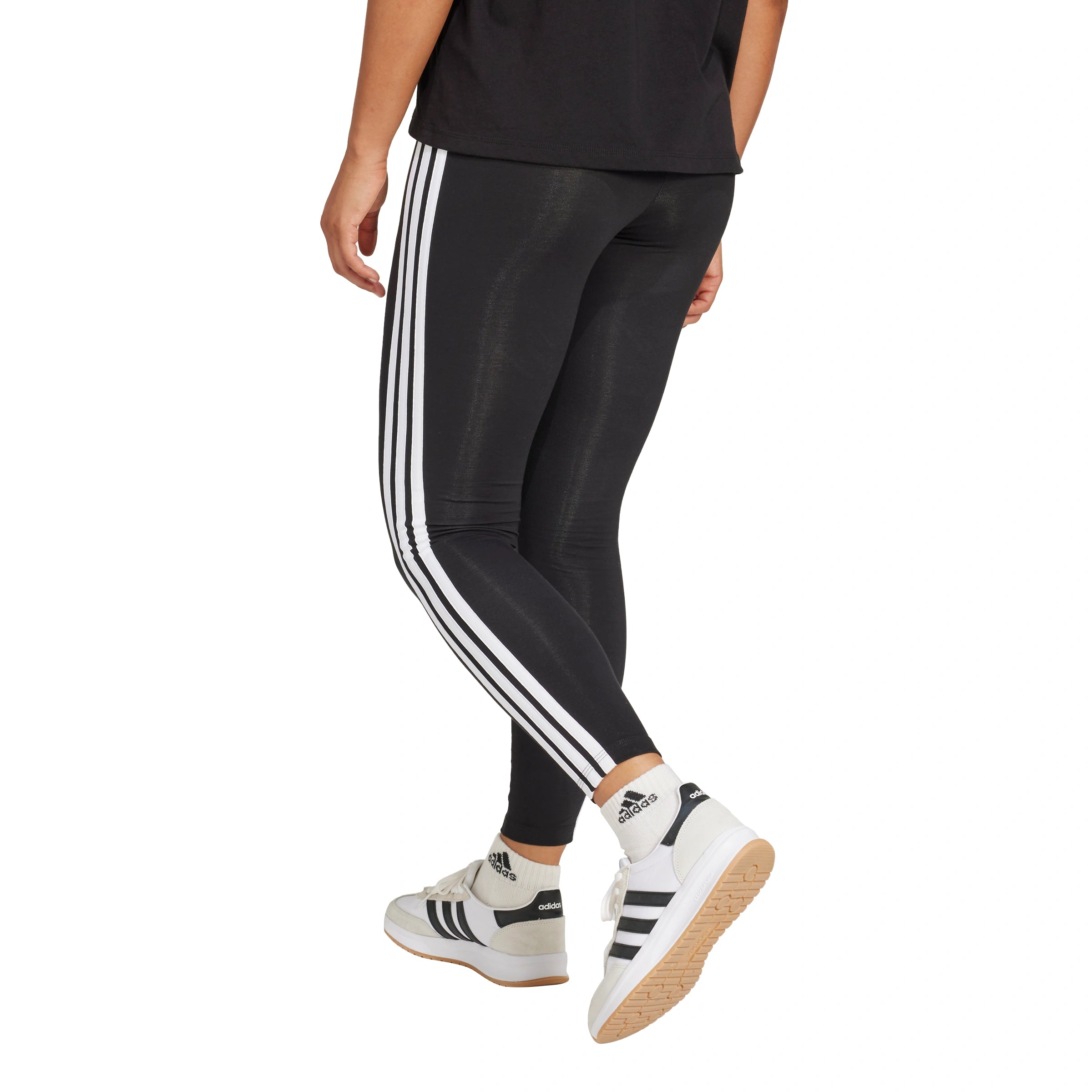 Essentials 3-Stripes Cotton Leggings